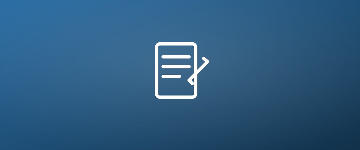 A line icon of a notebook with a pencil, representing budgeting basics